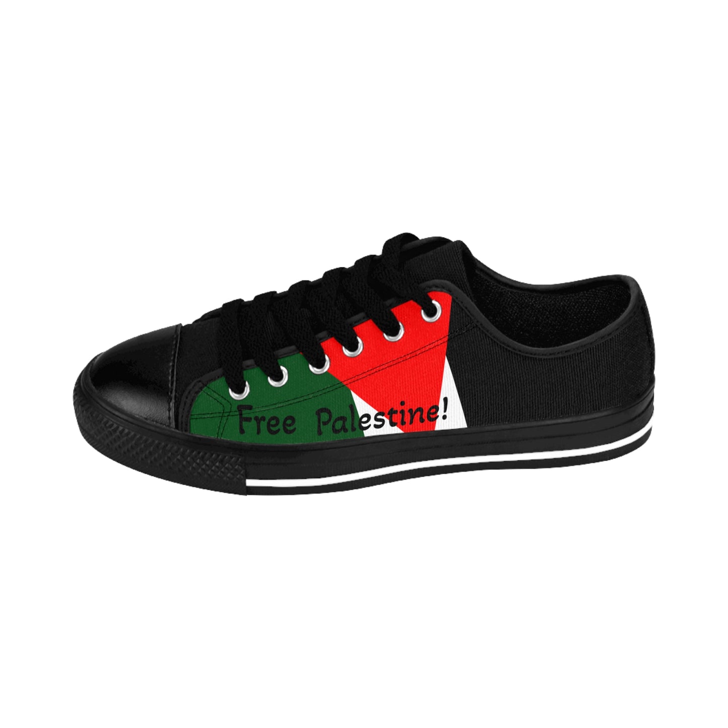 Palestinian Streetwear Sneakers | Keffiyeh Design| Trendy Unisex Comfort Shoes
