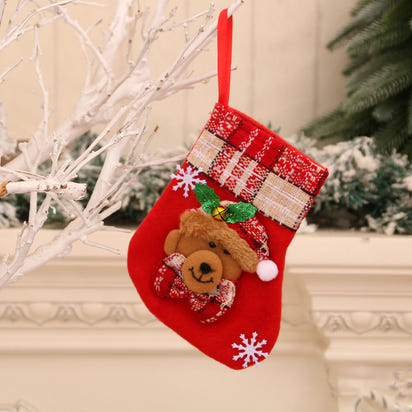Christmas Gift Sock Hanging Bag