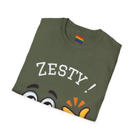 Zesty Emoji Pride T-Shirt Funny Snap Face Tee LGBTQ+ Rainbow Flag Top Unisex Graphic Shirt Positive Vibes Clothing Gift