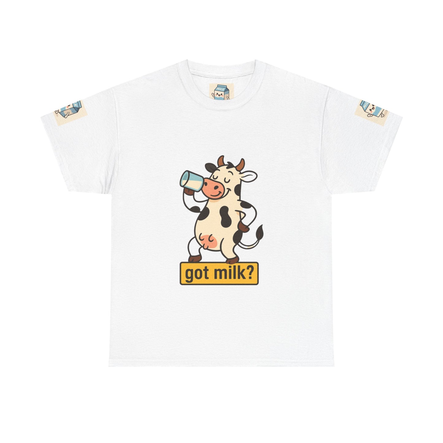 Funny Cow Got Milk T-Shirt Cute Dairy Lover Tee Pun Graphic Shirt Animal Humor Gift for Men & Women Farm Life Aesthetic