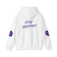 Stay Drippin Hoodie | Drip District 27 Unisex Sweatshirt | Trendy Streetwear Pullover for Men & Women | Cool Fall Winter Outfit