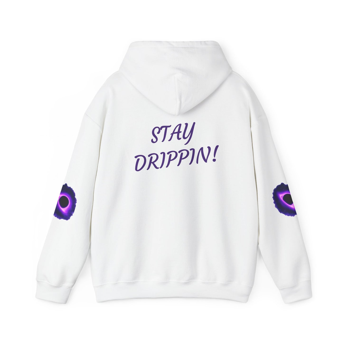 Stay Drippin Hoodie | Drip District 27 Unisex Sweatshirt | Trendy Streetwear Pullover for Men & Women | Cool Fall Winter Outfit