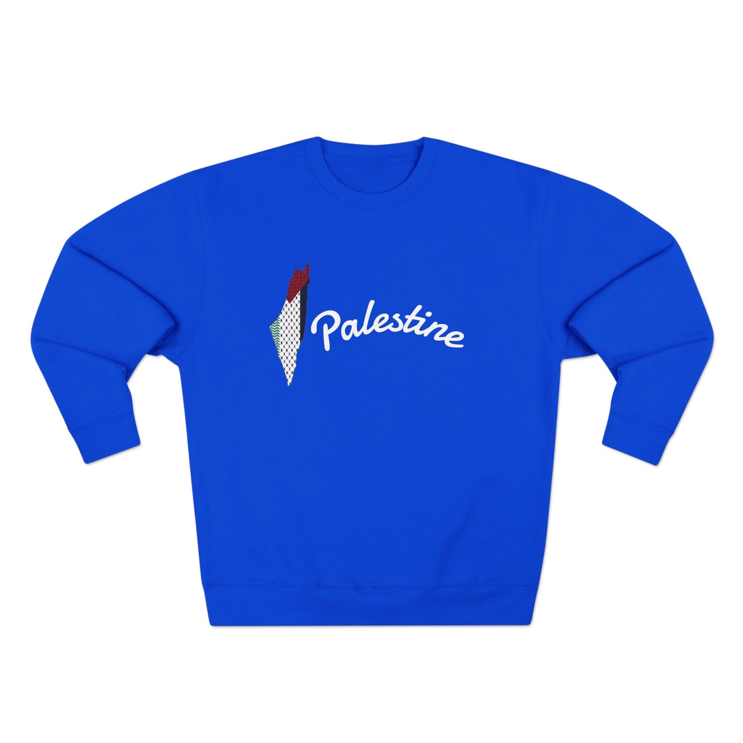 Palestine Statement Sweatshirt | Free Palestine Crewneck | Unisex Pullover for Activism, Ethnic Pride, and Everyday Comfort