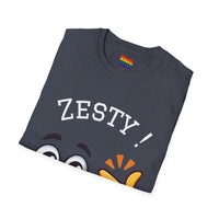 Zesty Emoji Pride T-Shirt Funny Snap Face Tee LGBTQ+ Rainbow Flag Top Unisex Graphic Shirt Positive Vibes Clothing Gift