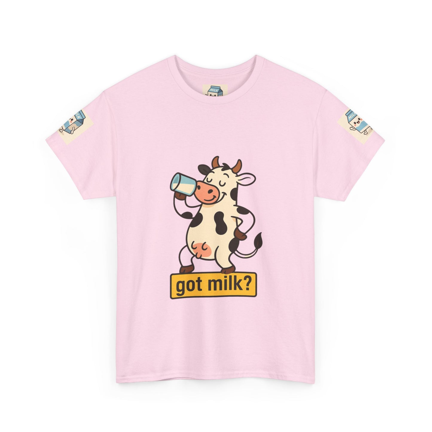Funny Cow Got Milk T-Shirt Cute Dairy Lover Tee Pun Graphic Shirt Animal Humor Gift for Men & Women Farm Life Aesthetic