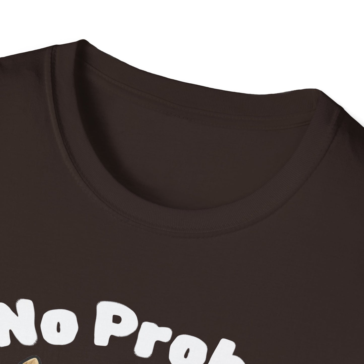 No Prob-Llama Funny T-Shirt | Dark Color Unisex Tee | Cute Llama Design | Humor Animal Pun Shirt | Gift for Him or Her