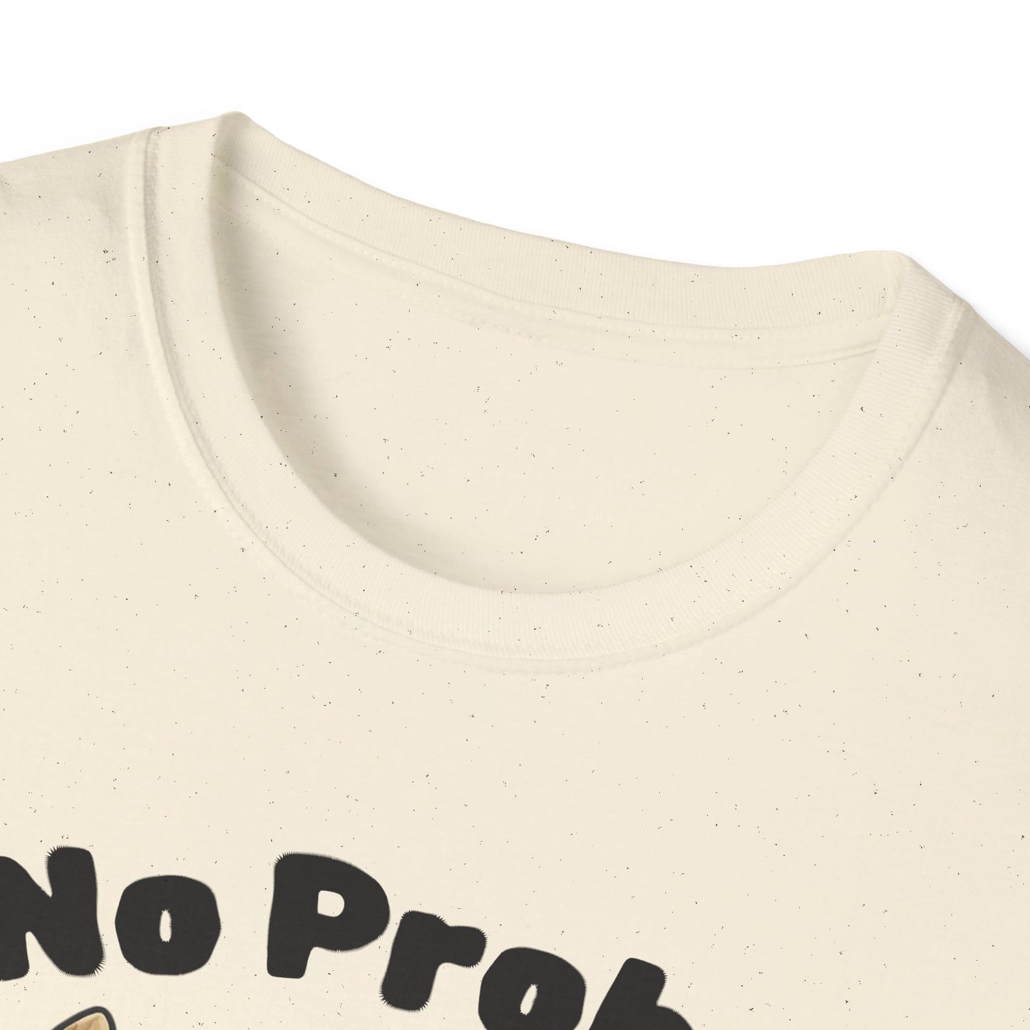 Light Color No Prob Llama T-Shirt, Unisex Cool Llama Sunglasses Unisex Softstyle T-Shirt - Fun Graphic Tee for Animal Lovers, Birthday Gift