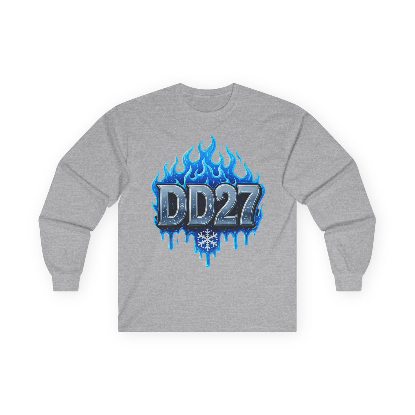 Chill Santa Long Sleeve Tee | Unisex Holiday Shirt, Christmas Gift, Winter Wear, Frosty Fun, DD27 Design