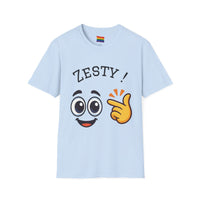 Zesty Emoji Pride T-Shirt | Funny Snap Face Tee | LGBTQ+ Celebration Shirt | Cute Graphic Unisex Top for Joyful Expression