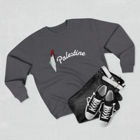 Palestine Statement Sweatshirt | Free Palestine Crewneck | Unisex Pullover for Activism, Ethnic Pride, and Everyday Comfort
