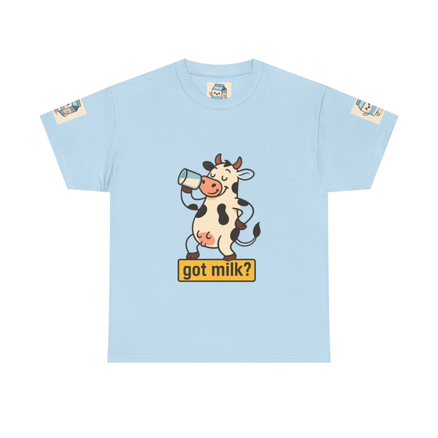 Funny Cow Got Milk T-Shirt Cute Dairy Lover Tee Pun Graphic Shirt Animal Humor Gift for Men & Women Farm Life Aesthetic