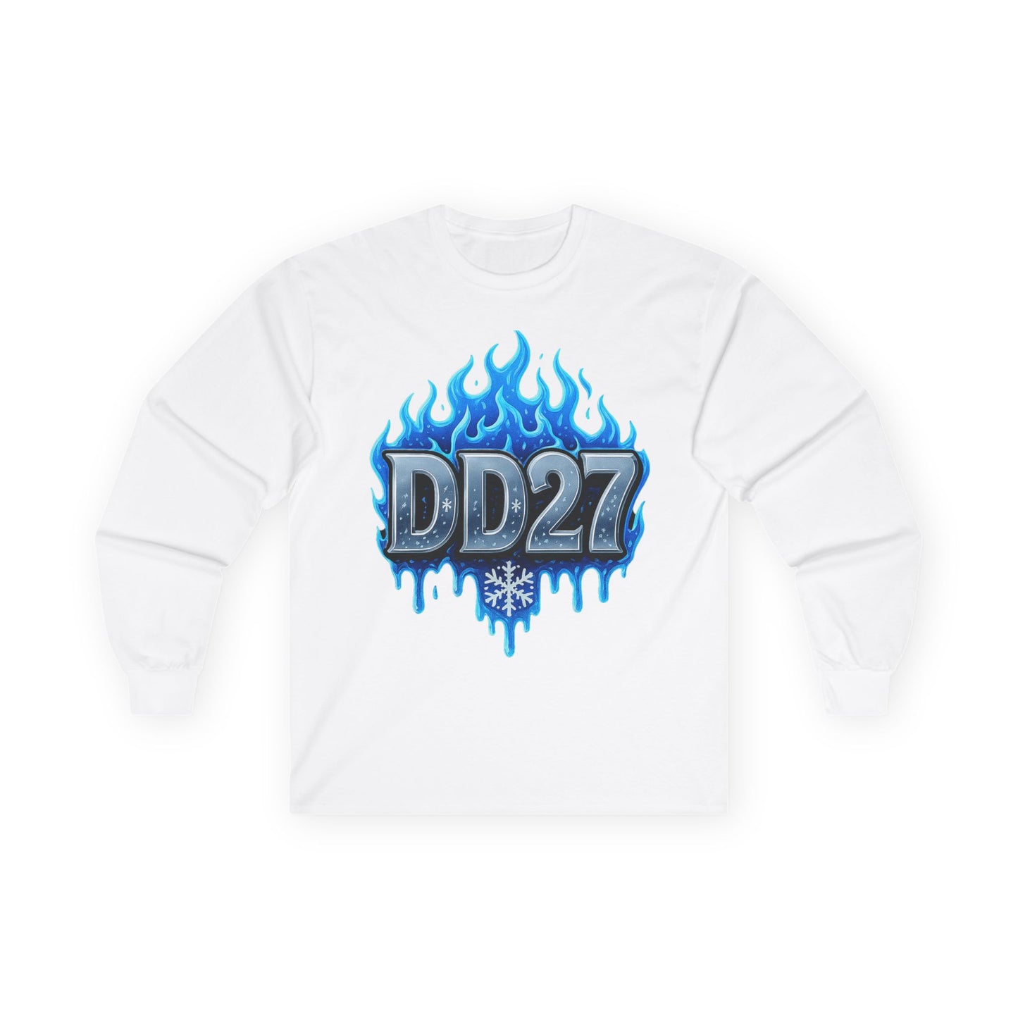 Chill Santa Long Sleeve Tee | Unisex Holiday Shirt, Christmas Gift, Winter Wear, Frosty Fun, DD27 Design