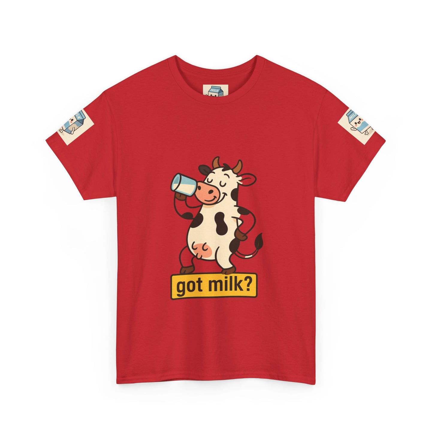 Funny Cow Got Milk T-Shirt Cute Dairy Lover Tee Pun Graphic Shirt Animal Humor Gift for Men & Women Farm Life Aesthetic