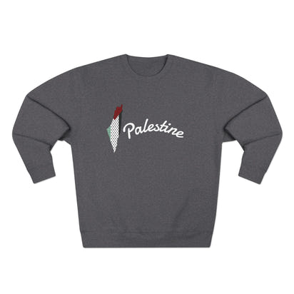 Palestine Statement Sweatshirt | Free Palestine Crewneck | Unisex Pullover for Activism, Ethnic Pride, and Everyday Comfort