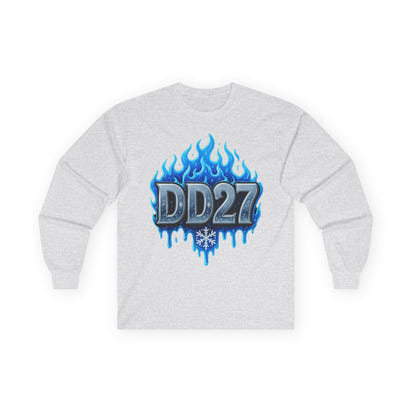 Chill Santa Long Sleeve Tee | Unisex Holiday Shirt, Christmas Gift, Winter Wear, Frosty Fun, DD27 Design