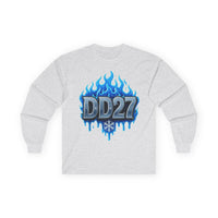 Chill Santa Long Sleeve Tee | Unisex Holiday Shirt, Christmas Gift, Winter Wear, Frosty Fun, DD27 Design