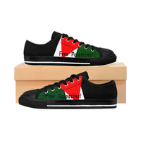 Palestinian Streetwear Sneakers | Keffiyeh Design| Trendy Unisex Comfort Shoes