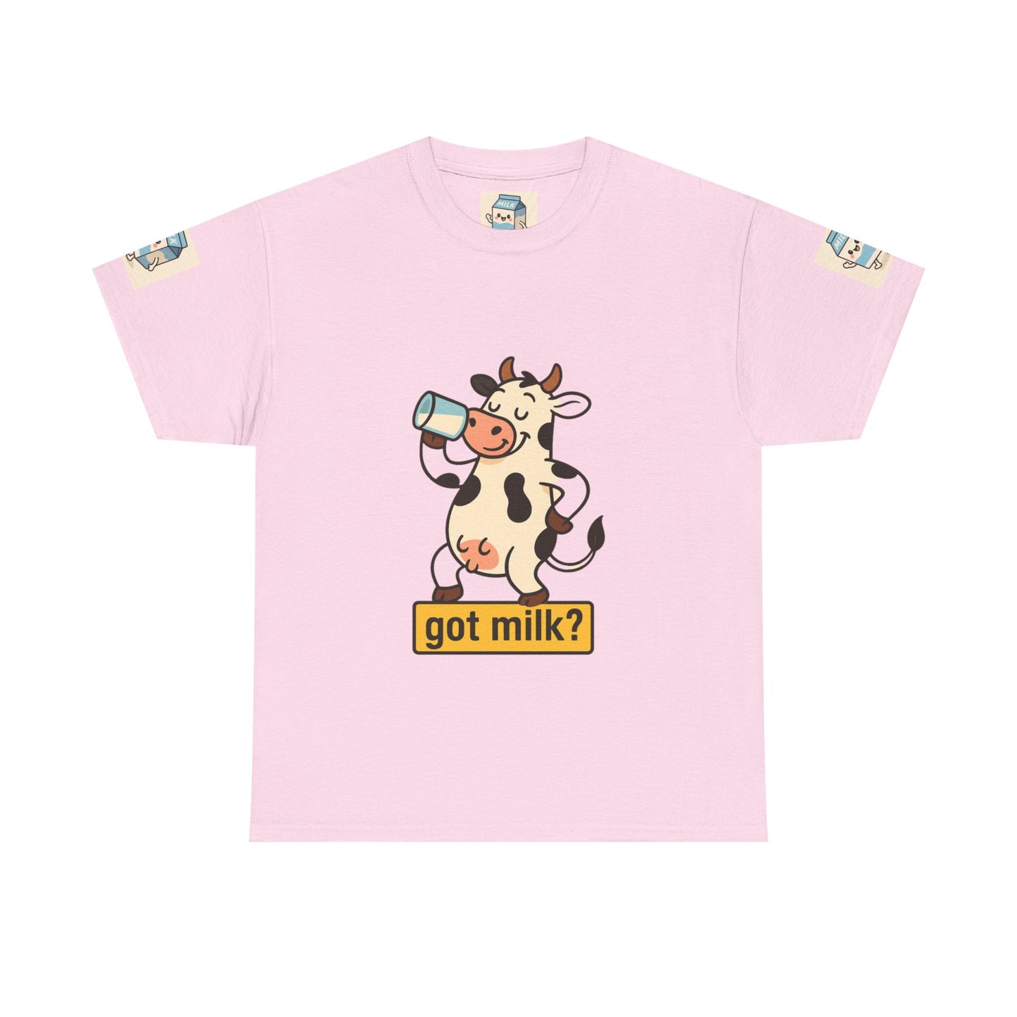 Funny Cow Got Milk T-Shirt Cute Dairy Lover Tee Pun Graphic Shirt Animal Humor Gift for Men & Women Farm Life Aesthetic