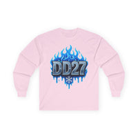 Chill Santa Long Sleeve Tee | Unisex Holiday Shirt, Christmas Gift, Winter Wear, Frosty Fun, DD27 Design