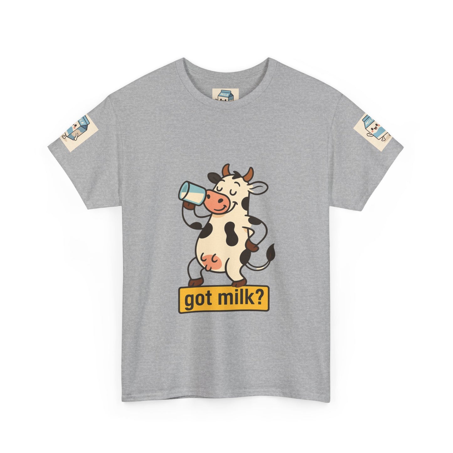 Funny Cow Got Milk T-Shirt Cute Dairy Lover Tee Pun Graphic Shirt Animal Humor Gift for Men & Women Farm Life Aesthetic
