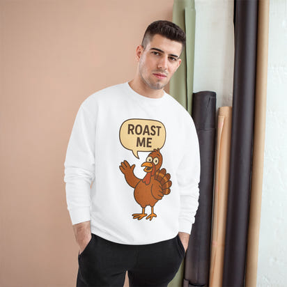 Thanksgiving Champion Sweatshirt, Turkey Sweater, Fall Apparel, Holiday Gift, Cozy Sweatshirt, Harvest Fashion
