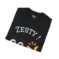Zesty Emoji Pride T-Shirt Funny Snap Face Tee LGBTQ+ Rainbow Flag Top Unisex Graphic Shirt Positive Vibes Clothing Gift