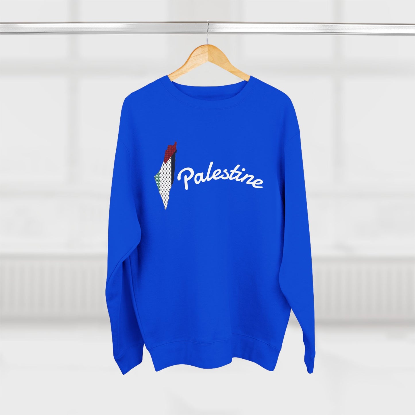 Palestine Statement Sweatshirt | Free Palestine Crewneck | Unisex Pullover for Activism, Ethnic Pride, and Everyday Comfort
