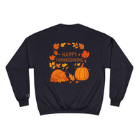 Thanksgiving Champion Sweatshirt, Turkey Sweater, Fall Apparel, Holiday Gift, Cozy Sweatshirt, Harvest Fashion