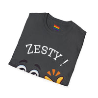 Zesty Emoji Pride T-Shirt Funny Snap Face Tee LGBTQ+ Rainbow Flag Top Unisex Graphic Shirt Positive Vibes Clothing Gift