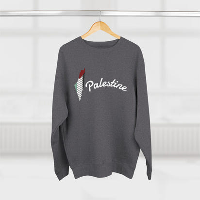 Palestine Statement Sweatshirt | Free Palestine Crewneck | Unisex Pullover for Activism, Ethnic Pride, and Everyday Comfort