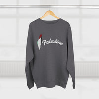 Palestine Statement Sweatshirt | Free Palestine Crewneck | Unisex Pullover for Activism, Ethnic Pride, and Everyday Comfort