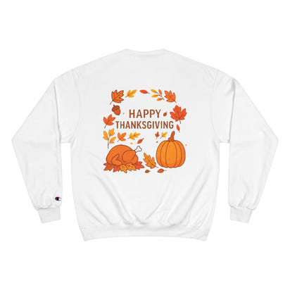 Thanksgiving Champion Sweatshirt, Turkey Sweater, Fall Apparel, Holiday Gift, Cozy Sweatshirt, Harvest Fashion
