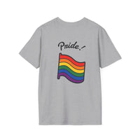 Zesty Emoji Pride T-Shirt | Funny Snap Face Tee | LGBTQ+ Celebration Shirt | Cute Graphic Unisex Top for Joyful Expression