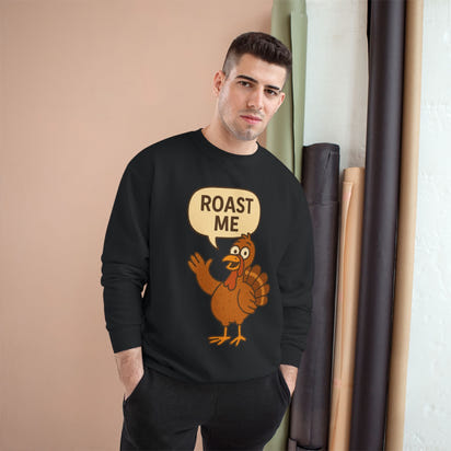 Thanksgiving Champion Sweatshirt, Turkey Sweater, Fall Apparel, Holiday Gift, Cozy Sweatshirt, Harvest Fashion