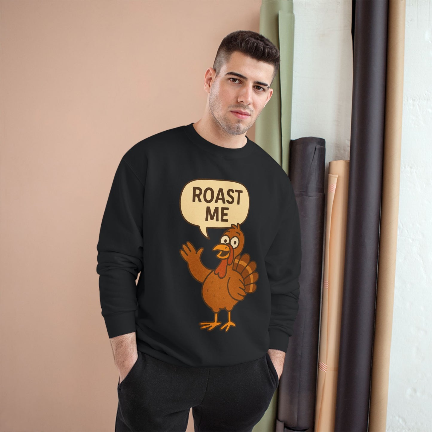Thanksgiving Champion Sweatshirt, Turkey Sweater, Fall Apparel, Holiday Gift, Cozy Sweatshirt, Harvest Fashion