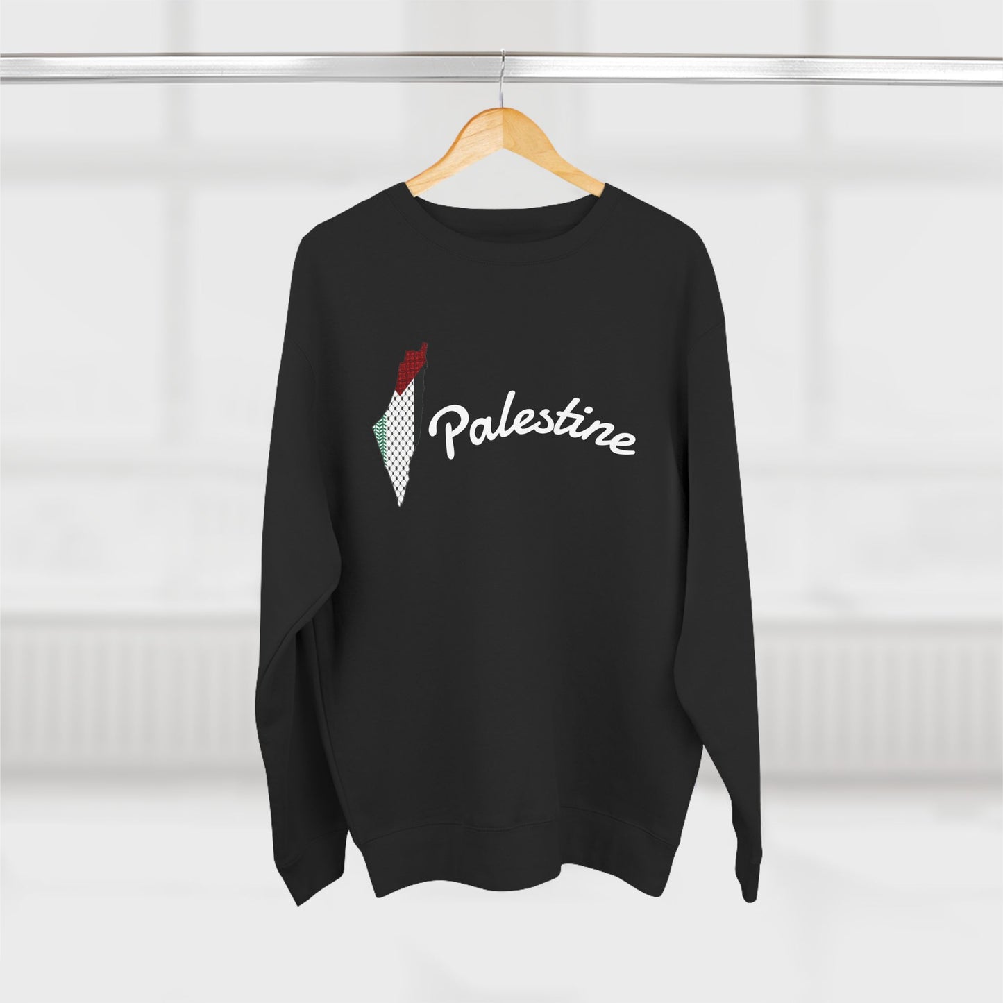 Palestine Statement Sweatshirt | Free Palestine Crewneck | Unisex Pullover for Activism, Ethnic Pride, and Everyday Comfort
