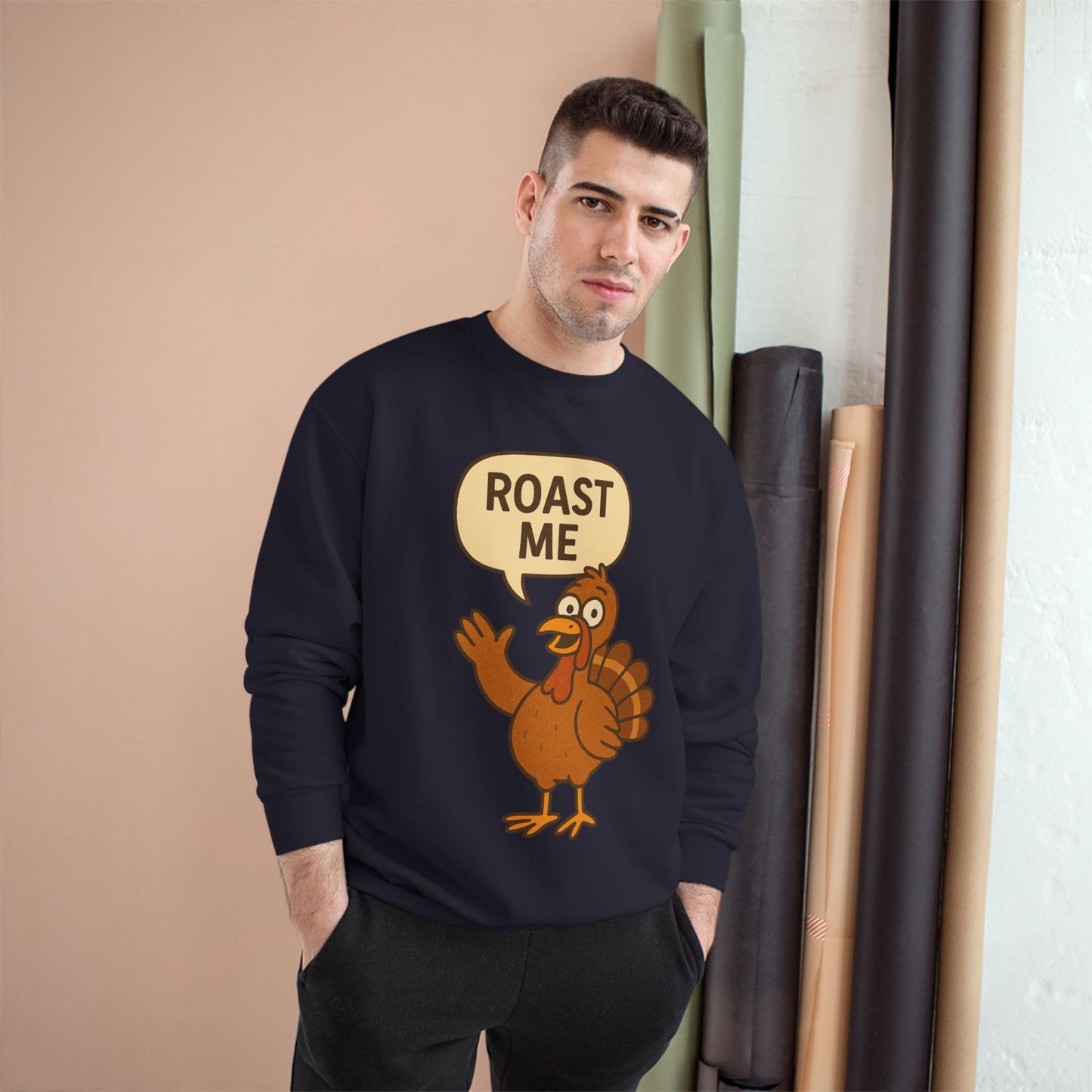 Thanksgiving Champion Sweatshirt, Turkey Sweater, Fall Apparel, Holiday Gift, Cozy Sweatshirt, Harvest Fashion