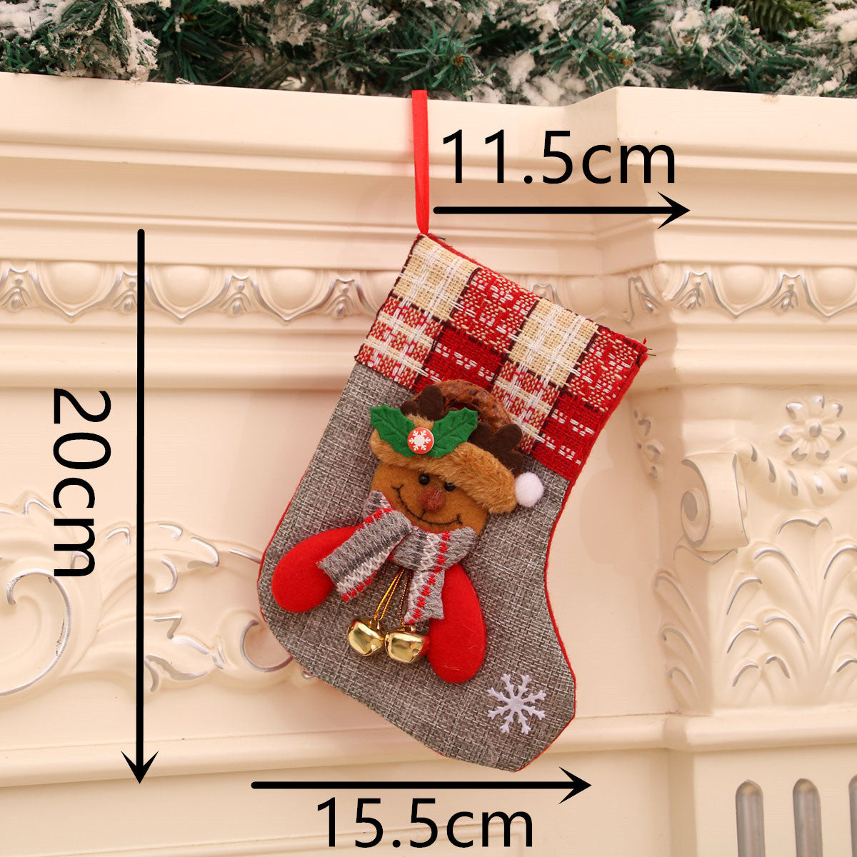 Christmas Gift Sock Hanging Bag