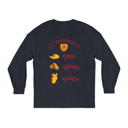 Lit University Crewneck | Dap, Wrap, Snap Edition | Funny College Sweatshirt for Students, Gamers & Trendsetters