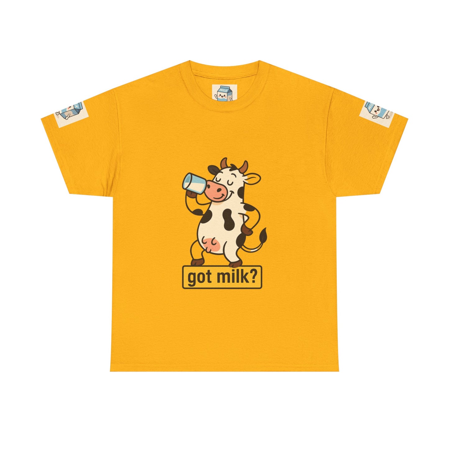 Funny Cow Got Milk T-Shirt Cute Dairy Lover Tee Pun Graphic Shirt Animal Humor Gift for Men & Women Farm Life Aesthetic
