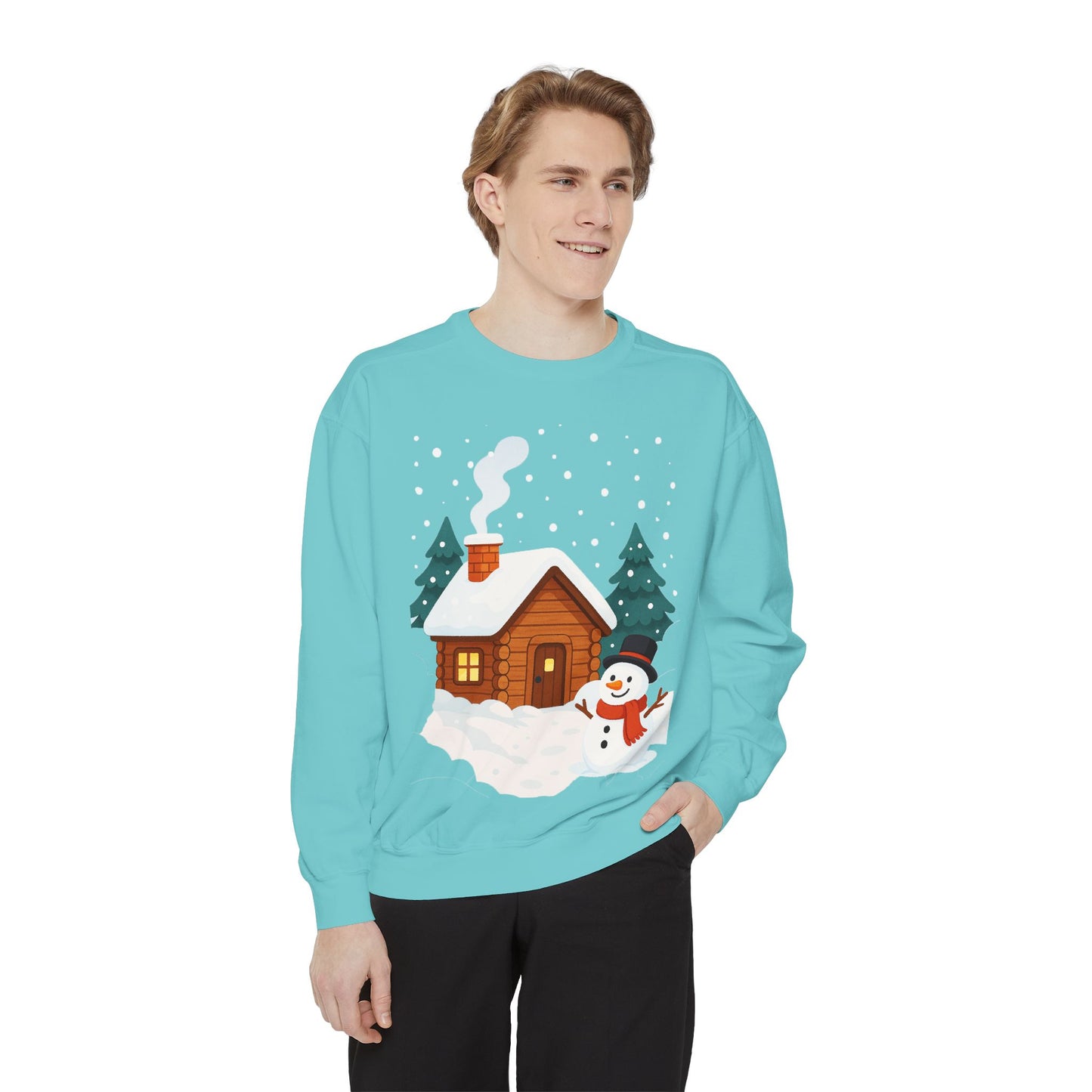 Cozy Holiday Sweatshirt | Winter Vibes Apparel, Christmas Gift, Unisex Sweater, Festive Fashion, Winter Warmth