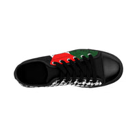 Palestinian Streetwear Sneakers | Keffiyeh Design| Trendy Unisex Comfort Shoes