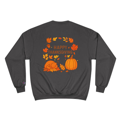 Thanksgiving Champion Sweatshirt, Turkey Sweater, Fall Apparel, Holiday Gift, Cozy Sweatshirt, Harvest Fashion