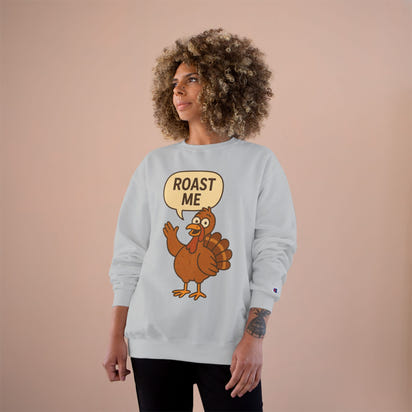 Thanksgiving Champion Sweatshirt, Turkey Sweater, Fall Apparel, Holiday Gift, Cozy Sweatshirt, Harvest Fashion