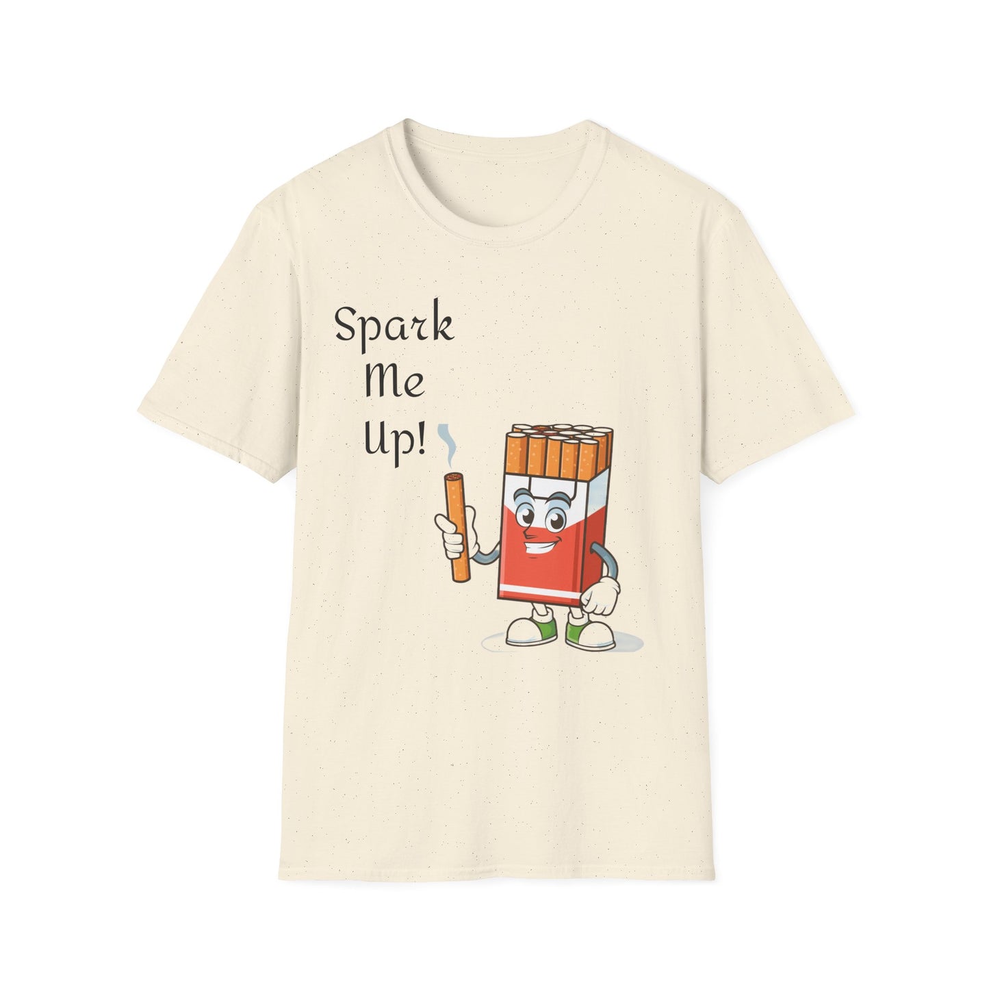 Spark Me Up! Funny Graphic T-Shirt | Whimsical Cartoon Tee | Trendy Unisex Gift for Him or Her | Casual Streetwear Top