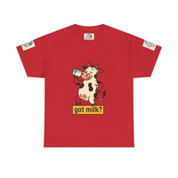 Funny Cow Got Milk T-Shirt Cute Dairy Lover Tee Pun Graphic Shirt Animal Humor Gift for Men & Women Farm Life Aesthetic