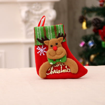 Christmas Gift Sock Hanging Bag