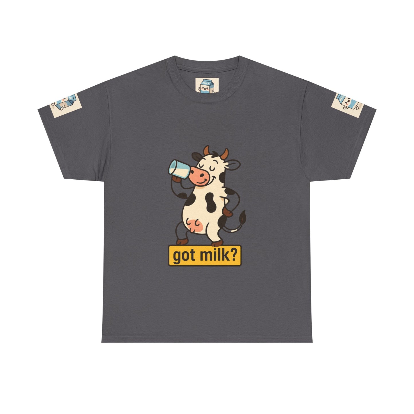 Funny Cow Got Milk T-Shirt Cute Dairy Lover Tee Pun Graphic Shirt Animal Humor Gift for Men & Women Farm Life Aesthetic