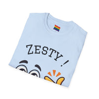 Zesty Emoji Pride T-Shirt | Funny Snap Face Tee | LGBTQ+ Celebration Shirt | Cute Graphic Unisex Top for Joyful Expression