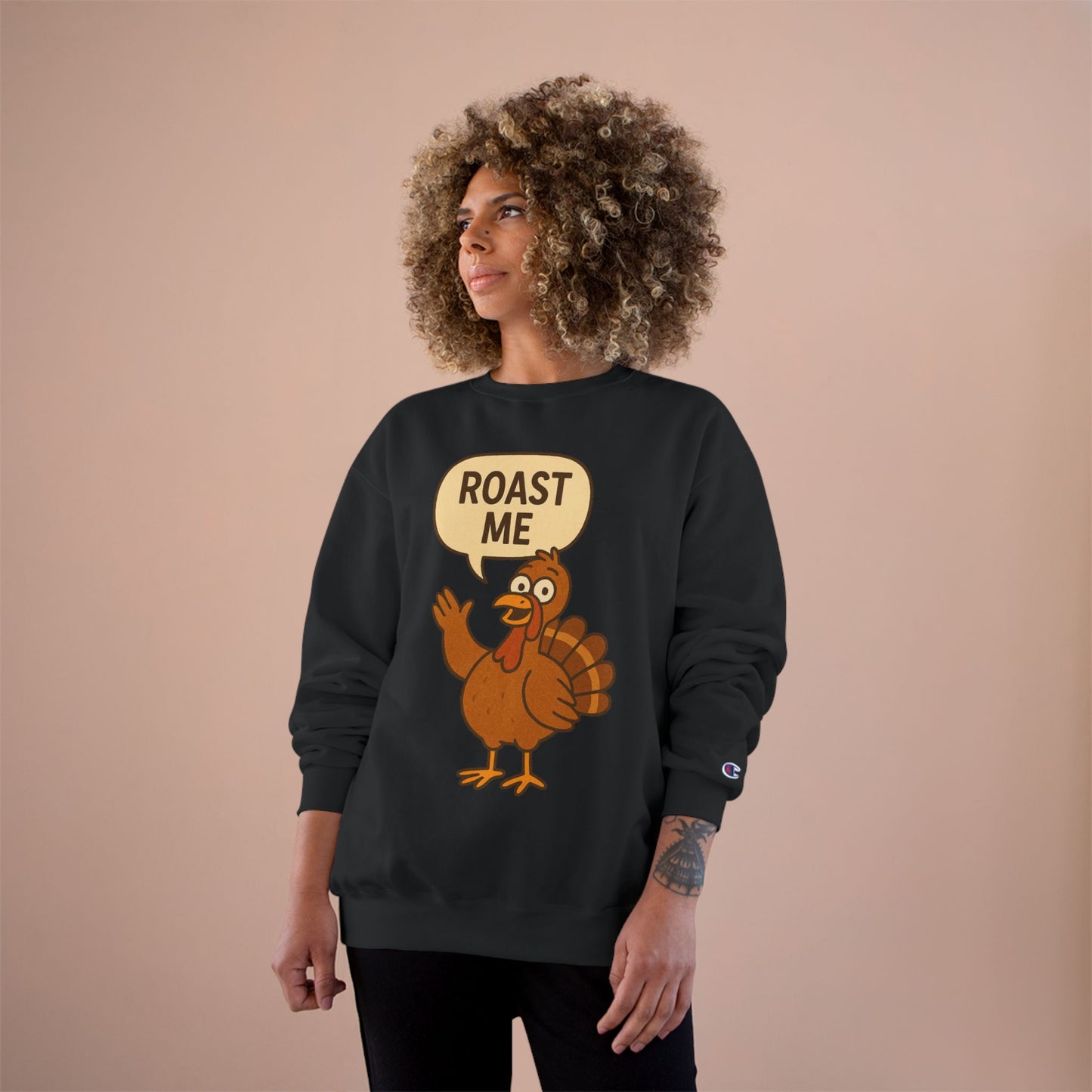 Thanksgiving Champion Sweatshirt, Turkey Sweater, Fall Apparel, Holiday Gift, Cozy Sweatshirt, Harvest Fashion